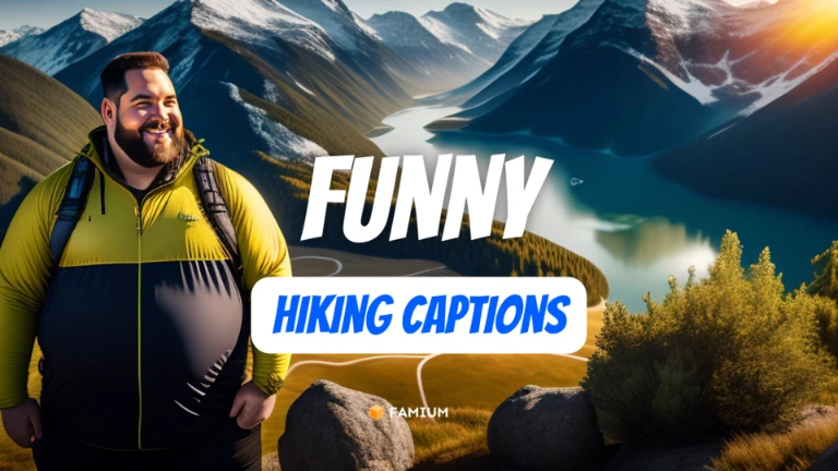 Funny Hiking Captions for Instagram